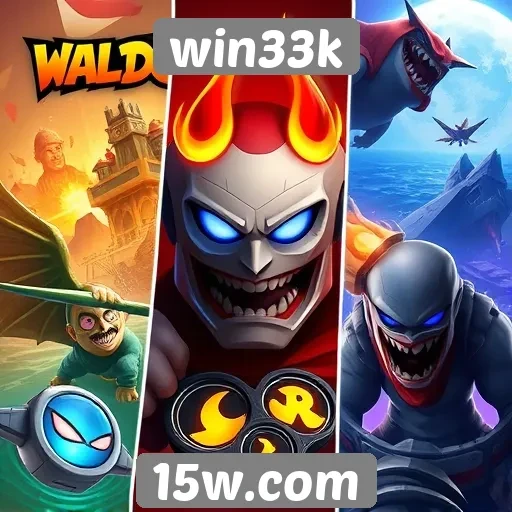 Comparativo de jogos populares disponíveis no win33k