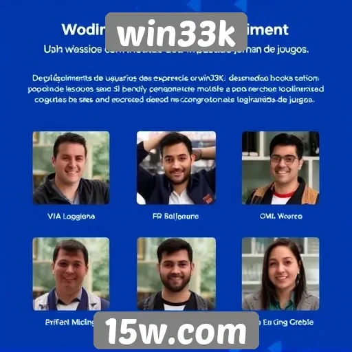 Depoimentos de usuários sobre experiência no Win33k