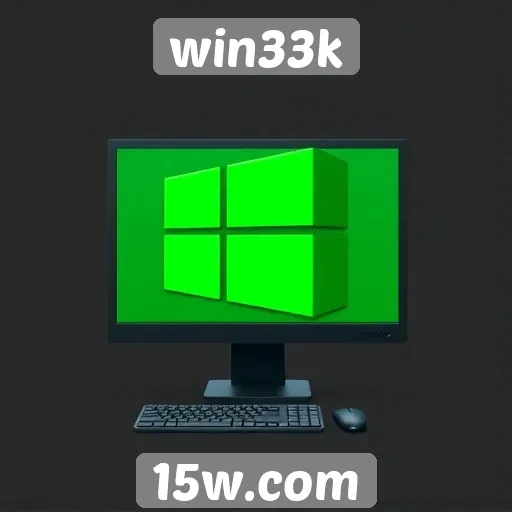 Exploração das principais funcionalidades do site win33k